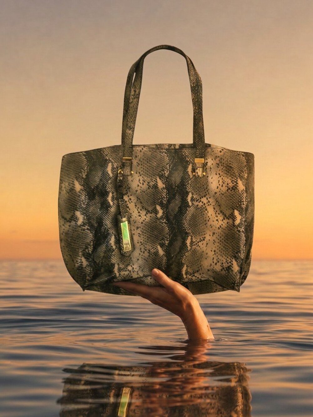Antonio Melani Snakeskin Purse